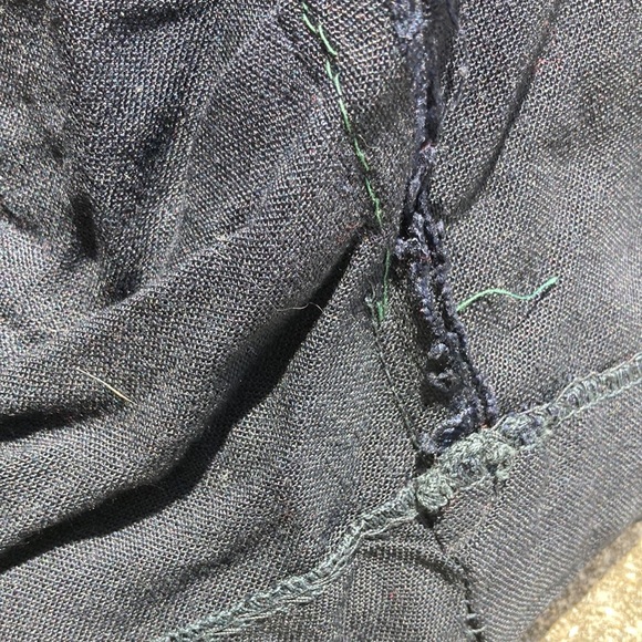 MidCentury Magic: Cropped, Black Button Top. Real Vintage - Picture 7 of 11